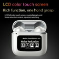 thumbnail image 6 of Touchscreen YW09 Wireless BT Headset With APP LCD Full Color Touch Screen Charging Case Intelligent Noise Cancellation With Positioning Loss Prevention IPX5 Water And Sweat, 6 of 6