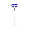 thumbnail image 3 of Angara Natural 2.45 Ct. Tanzanite Fashion Ring in Sterling Silver for Women (Ring Size: 12), 3 of 9