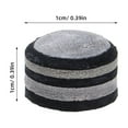 thumbnail image 2 of OUNONA Black 6-Layer Pigskin Snooker Cue Tips Replacement for Pool and Billiard Sticks Accessories, 2 of 6