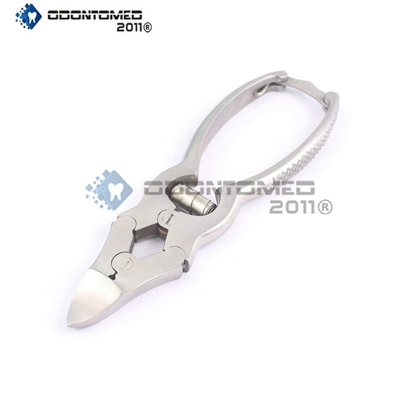 Odontomed2011® Podiatrist Mycotic Toenail Nippers 6", Double Action Odm
