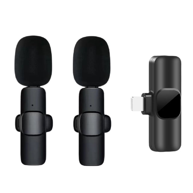 Micrófono Lavalier Inalámbrico Gaming Phone Mic 2.4GHz Lavalier Radio Micrófono Dura hasta 6H para ventas en vivo