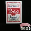 1 Deck Bee Standard Poker Playing Cards Pro Red Deck Sealed Box Casino Used New