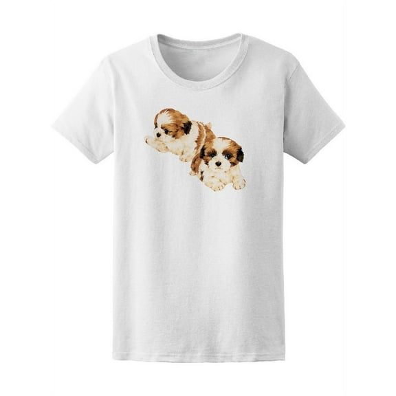 Pretty Dog Puppies Tee Women's -Image by Shutterstock