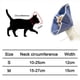 thumbnail image 5 of Collar suave de recuperación para gatos, collar cónico para gatos, collar Elizabeth de tela no tejida, collar protector para curación de heridas especialmente diseñado para gatos, 5 of 8