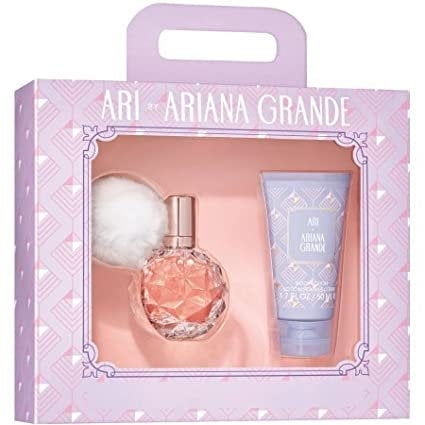 Ariana Grande Ensemble Cadeau Deux Pièces pour Femmes, Parfum & Lotion pour le Corps