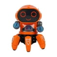 thumbnail image 1 of Big Save,HWRETIE Remote Control Robots Clearance,Children's Universal Robot Cool Music Mechanical Walking Robot Toy, 1 of 1