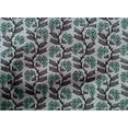 thumbnail image 4 of oneOone Cotton Poplin Fabric Leaves & Floral Block Print Fabric BTY 56 Inch Wide, 4 of 4
