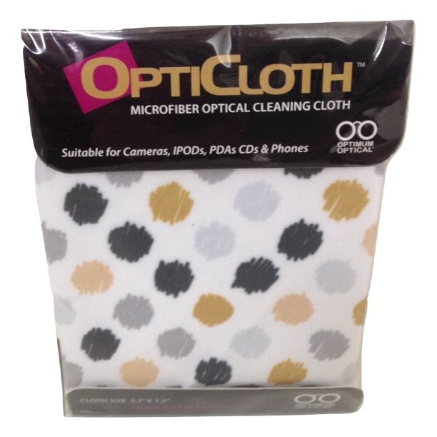 Optimum Optical Circles Design OptiCloth Microfiber Optical Cleaning