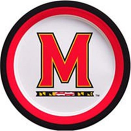 Mayflower 53049 10 Count 9 in. University of Maryland Plate