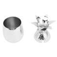 thumbnail image 1 of Cocktail Shaker, Pineapple Shape Polished   Bartender Shaker Metal Margarita Mixer For Bar Home, 1 of 8