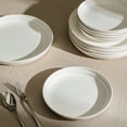 thumbnail image 5 of Stone Lain Virtuo 4-Piece Salad Plate Set Porcelain, White, 5 of 5