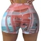 thumbnail image 2 of Fotbe Pastel Pink Beach Cafe Shorts Sin Costuras – Shorts Deportivos de Cintura Alta para Mujer, Elásticos para Gimnasio, Yoga, Running o Ciclismo-Medium, 2 of 8