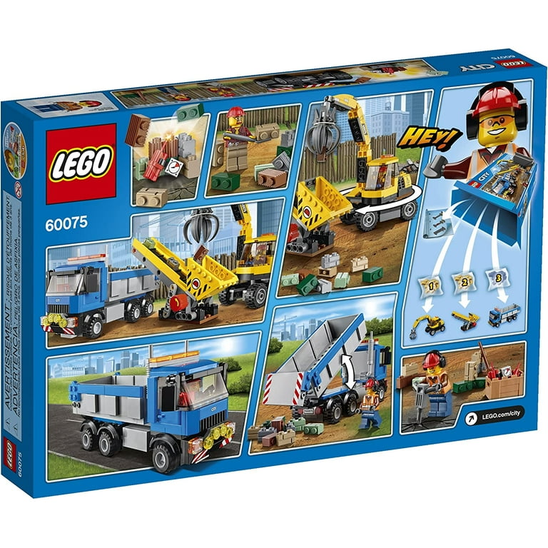 Lego city demolition discount excavator and truck