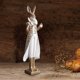 thumbnail image 5 of Figura de conejo de resina, estatua de conejo, artesanía, adorable decoración de primavera, foto decorativa Conejo macho, 5 of 7