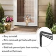 thumbnail image 4 of (S) Puerta mosquitera Gatos Puerta corrediza para perros Puerta para puertas exteriores Puerta para gatos/perros, 4 of 5