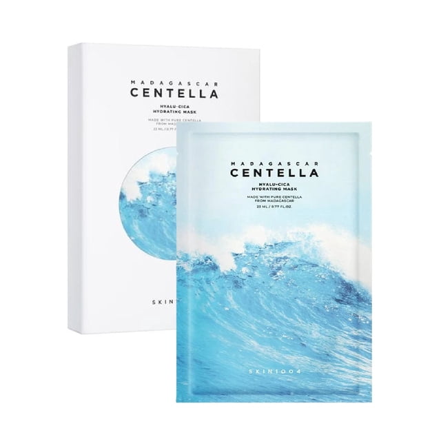 Mascarilla Facial Madagascar Centella Hyalu-Cica Hydrating Mask 5 Pz