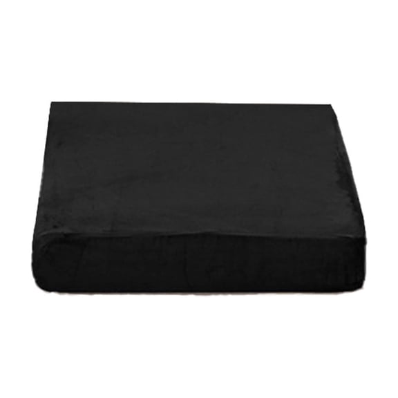Black Stretch Velvet Dining Chair Seat Cover Slipcover For Kitchen Sofa Protector Washable Fabric Home Decor