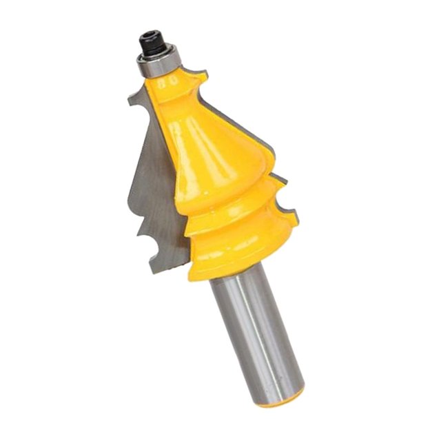 Broca de enrutador redonda con vástago de 1/2 '' para trabajo para herramientas de carpintería Macarena Brocas para fresas de rebordear