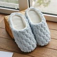 thumbnail image 5 of Vedolay Slippers for Women Indoor Men Slippers Cozy House Shoes Slippe Bedroom Shoes Non Slip Indoor Blue,39, 5 of 5