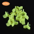thumbnail image 3 of Uxcell Plastic Fishing Hook Bonnets Treble Hook Covers Fit for 1/0,2/0, Fluorescent Yellow 50 Pack, 3 of 6