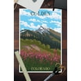 thumbnail image 2 of Golden, Colorado, Fireweed and Mountain (12x18 Wall Art Poster, Room Decor), 2 of 3