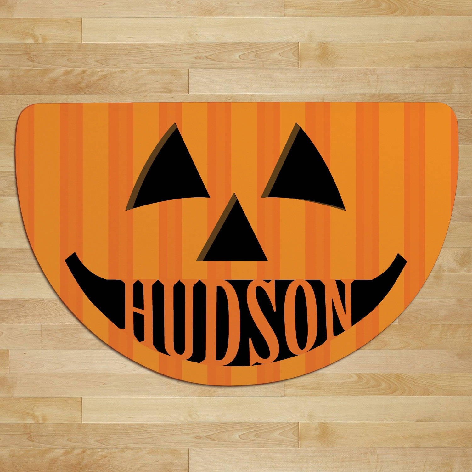 Personalized Halloween Characters Half Round Doormat Walmart Com