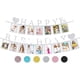 thumbnail image 4 of Banderas colgantes para fotos de cumpleaños de 16 años con hilo, decoración en oro rosa, plata y negro, suministros para fiestas, 4 of 5