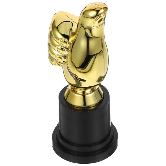Medal Trophy Gift for Decoration 2Pcs Small Plastic PP Award Toy 4.5 Inches