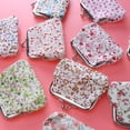 thumbnail image 2 of MasteelfCA 6pcs Short Wallet Floral Buckle Lady Coin Purse Key Bag Small Wallets for Women (Random Color), 2 of 6