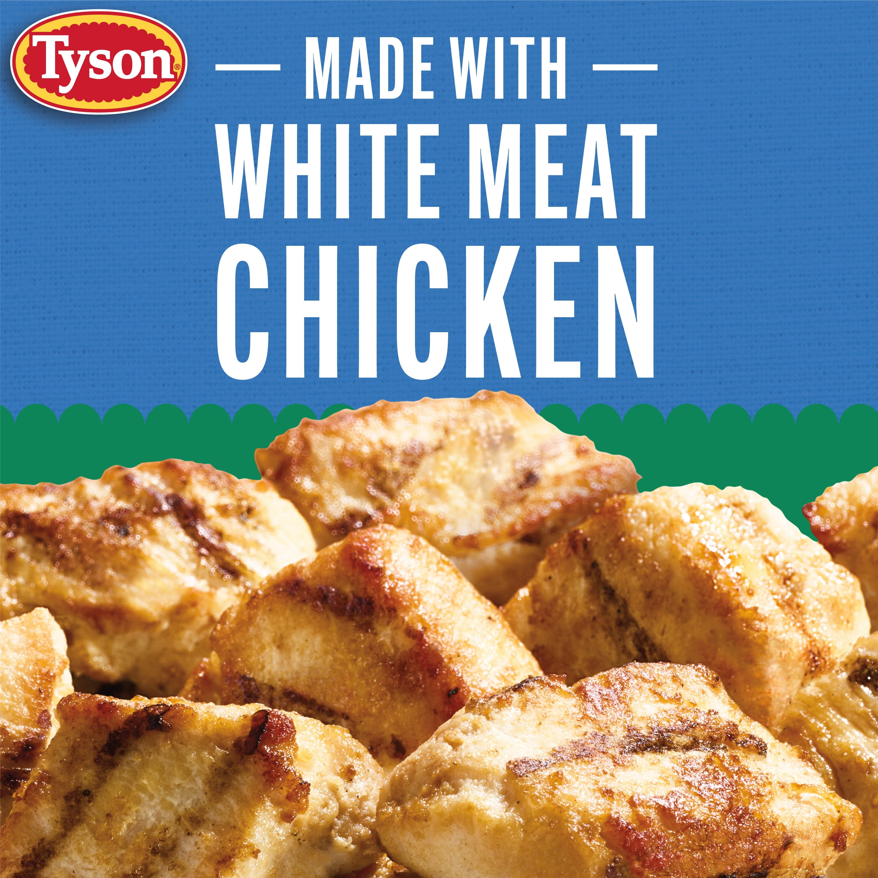 Tyson Grilled Boneless Chicken Bites, 20 oz, (Frozen, Fully Cooked)