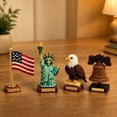 thumbnail image 6 of Tarmeek Patriotic Beaded Ornament Kit Independence Day 4th of July DIY Kit Cute Mini Ornament Red White Blue Multicolor Plastic Beads with Storage Case, 6 of 7