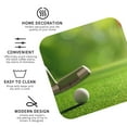 thumbnail image 3 of Yiaed golf ball after putting to the golf hole Print Leather Coasters for Drinks - Cup Coasters Coffee Table Kitchen Table Bar, Home & Office Gifts Handmade Drink Coasters-Square, 3 of 6