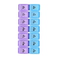thumbnail image 4 of Equate AM/PM Weekly Pill Planner with Removable Days, Multicolor, 4 of 7