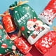 thumbnail image 2 of 5/10 piezas Bolsa de dulces de Año Nuevo 2022 Bolsa de regalo de Papá Noel Bolsa con cordón crujiente de copos de nieve Decoraciones de Feliz Navidad para el hogar Regalo de Navidad, 2 of 5