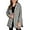 Gray, variant on Long Jackets for Women Fashion 2024 Winter Coat for Women Business Casual Diamond Quilted Hooded Lightweight Jackets