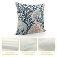 thumbnail image 4 of Nawypu  Nautical Coastal Pillow Covers Beach Coral Print Decor Throw Pillow Cover Case Farmhouse Cushion Cover Square for Home Sofa, 4 of 5