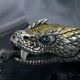 thumbnail image 7 of Yesbay Men Bracelet Vintage Hip Hop 3D Snake Bracelet Symbolizes Good Luck Prosperity New Year Birthday Wedding Gift Bangle, 7 of 7