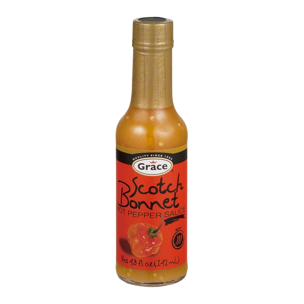 Grace Hot Pepper Sauce, 4.8 oz