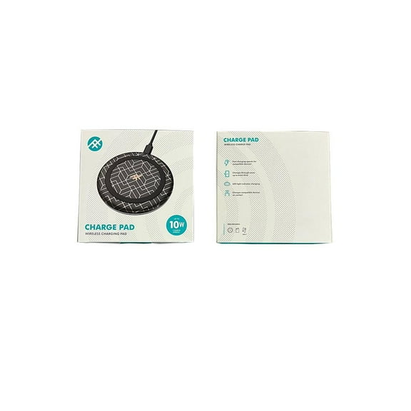 iFrogz 10W Qi Wireless Charging Pad Met Geo Black - 304006783