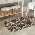 thumbnail image 7 of Yiaed Cute French Bulldog Print Flannel Doormat Mat Outdoor Indoor Door Mats, Non Slip Durable Entrance Rugs for Outside Entry, Porch, Resist Dirt, 16"x24", 7 of 7