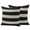 Black, variant on Black Cream Striped Outdoor Pillow Covers 20"x12" Set of 2,Waterproof Throw Pillow Covers for Patio Furniture,Farmhouse Vintage Shabby Chic Wood Grain Decorative Cushion Pillowcases for Garden Sofa