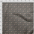 thumbnail image 4 of oneOone Rayon Gray Fabric Floral Sewing Material Print Fabric By The Yard 56 Inch Wide, 4 of 4