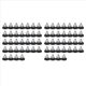 thumbnail image 1 of 64 Piezas Niveladores de Muebles Ajustables con Rosca M6 Tornillos en Patas de Silla Pies de Muebles Ajustables Niveladores de Patas, 1 of 5