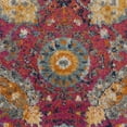 thumbnail image 6 of SAFAVIEH Madison Hope Floral Paisley Runner Rug, Fuchsia/Gold, 2'3" x 12', 6 of 7