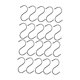 thumbnail image 3 of 20 Piezas Ganchos S Ganchos Metálicos Organizador Colgante Multifuncional de Acero al Carbono Adecuados para Almacenamiento y Secado en Cocina, 3 of 9