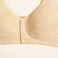 thumbnail image 4 of snilers Daisy Bras for Women Front Closure No Underwire Bralettes Comfort Senior Wireless Snap Closing Everyday Bra, 4 of 7