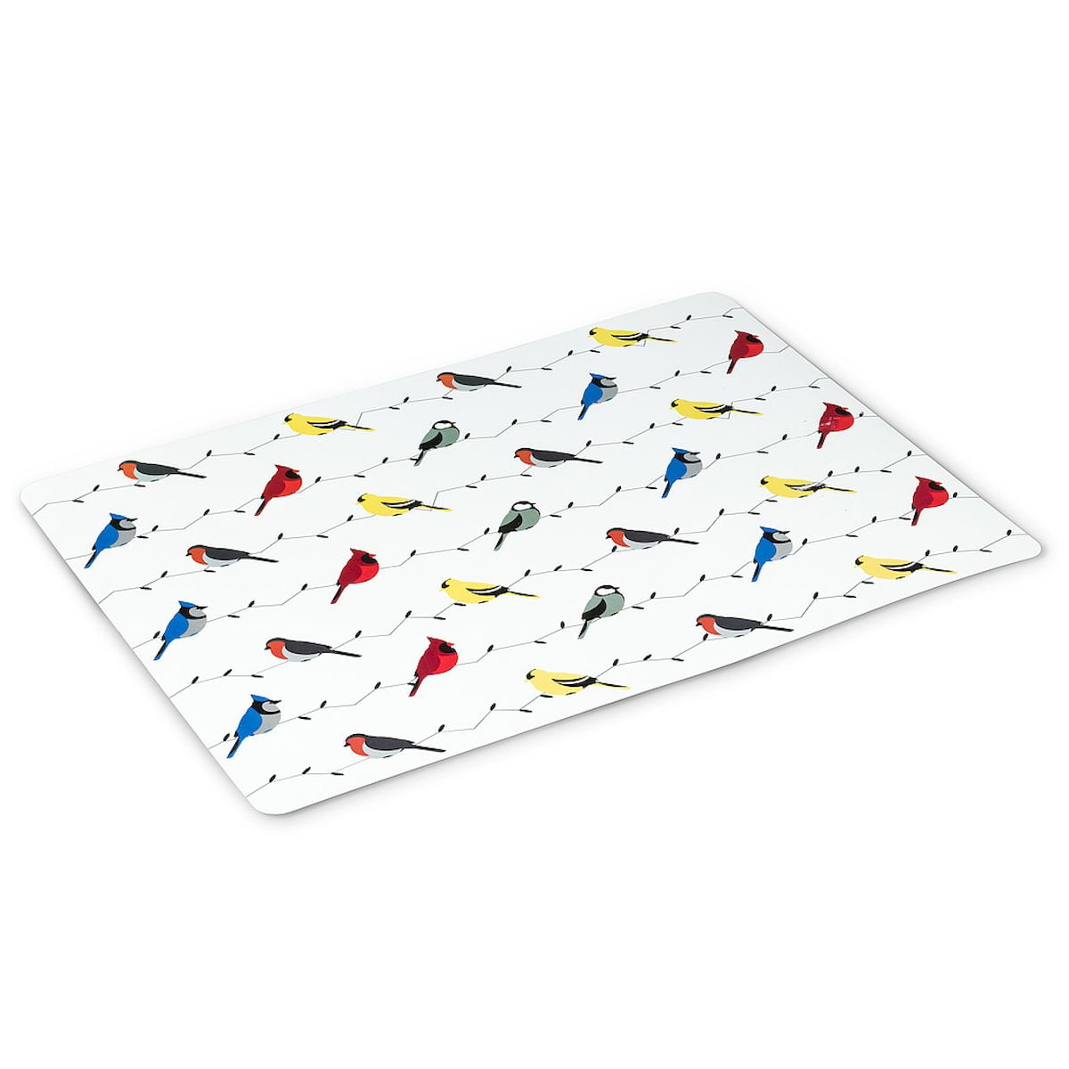 Set of 1 Multi Birds Placemat