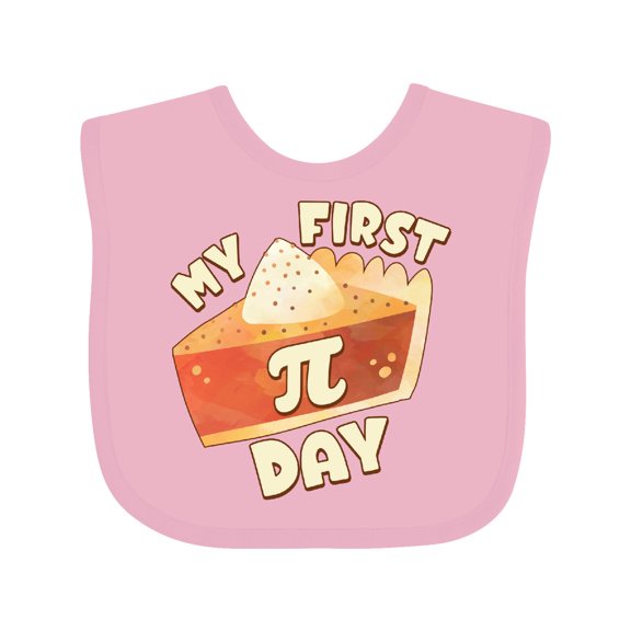 Inktastic My First Pi Day-pumpkin Pie Boys or Girls Baby Bib