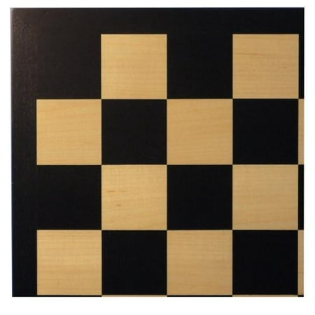 UPC 035756954406 product image for WorldWise Chess Board with Black and Maple Veneer | upcitemdb.com