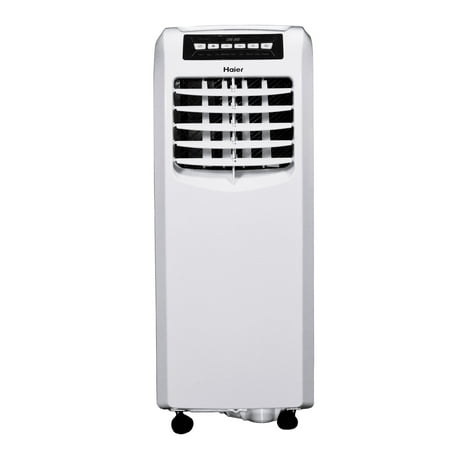 Factory Refurbished Haier 10,000 BTU 115-Volt Portable Air Conditioner with Remote, White
